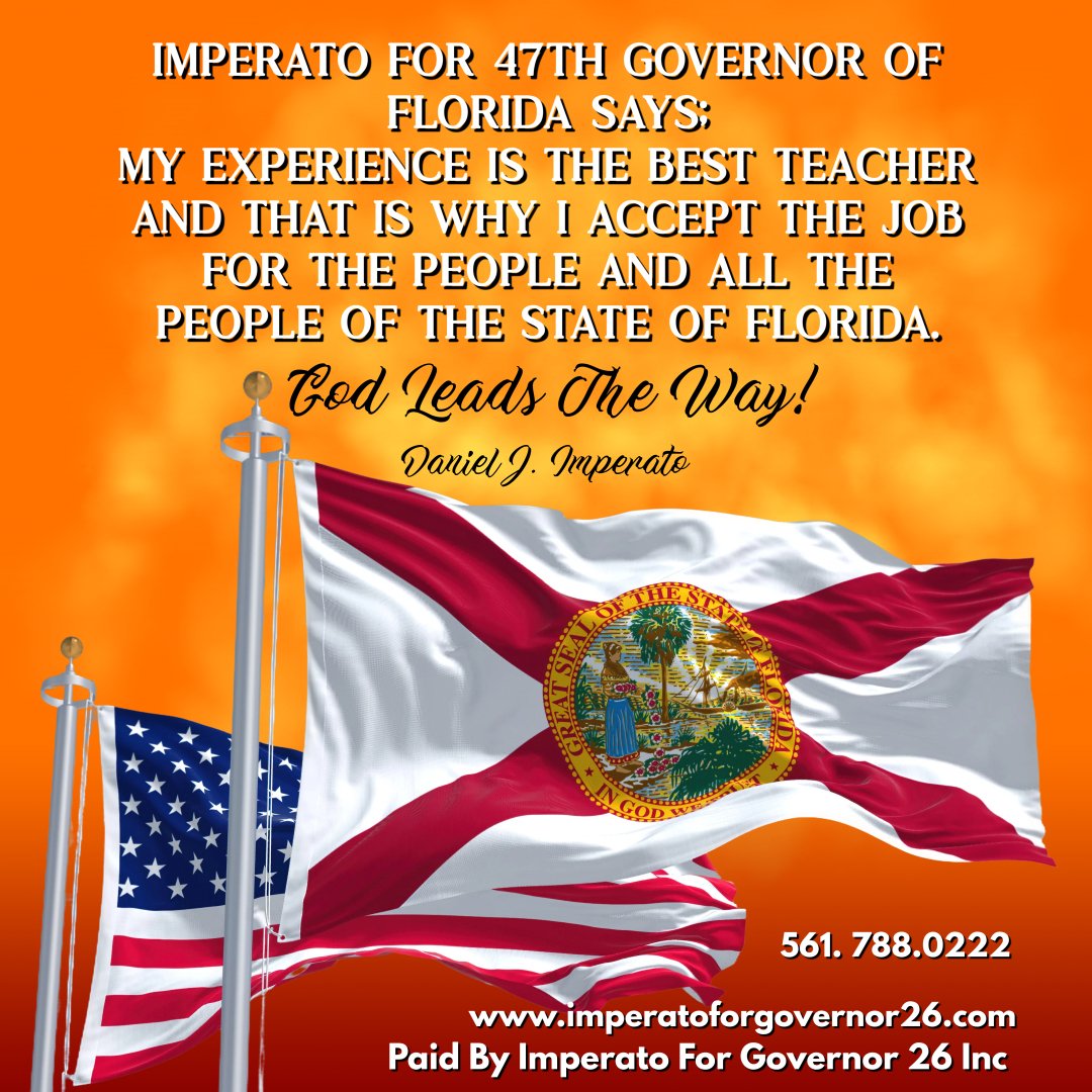 Imperato for Governor of Florida