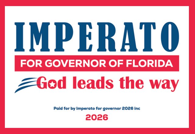 First Announcement – Imperato For Governor 2026