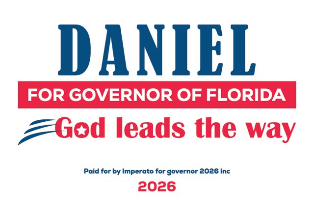 CAMPAIGN ANNOUNCEMENT – Imperato for Governor Florida 2026