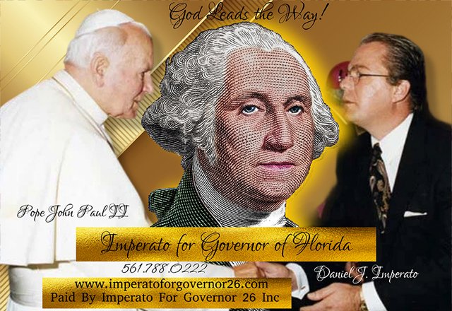 God leads the way! Washington Pope You