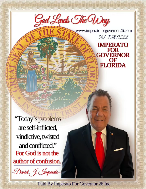 Imperato for Governor of Florida