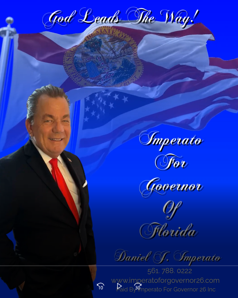 Imperato for Governor of Florida