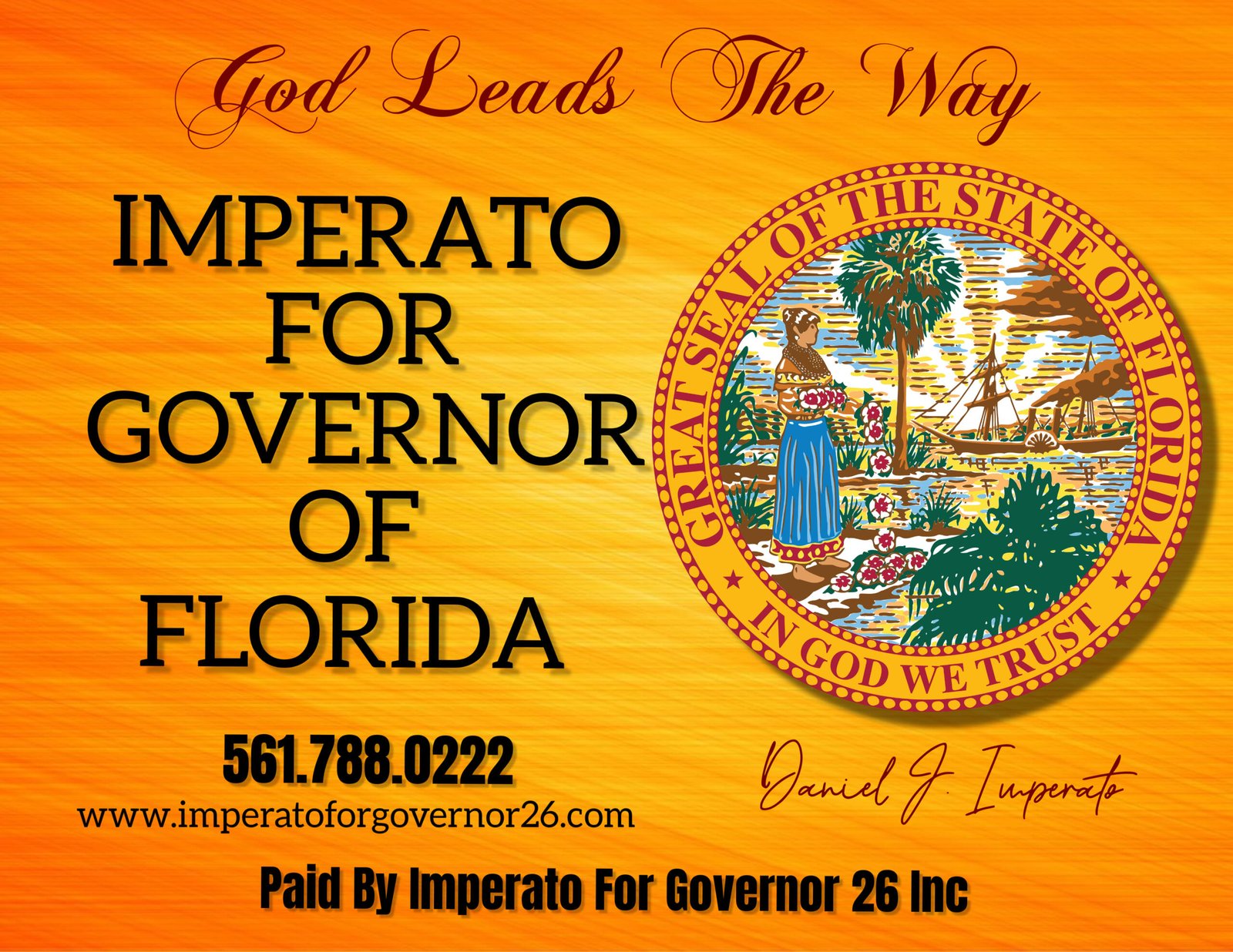 Imperato for Governor of Florida