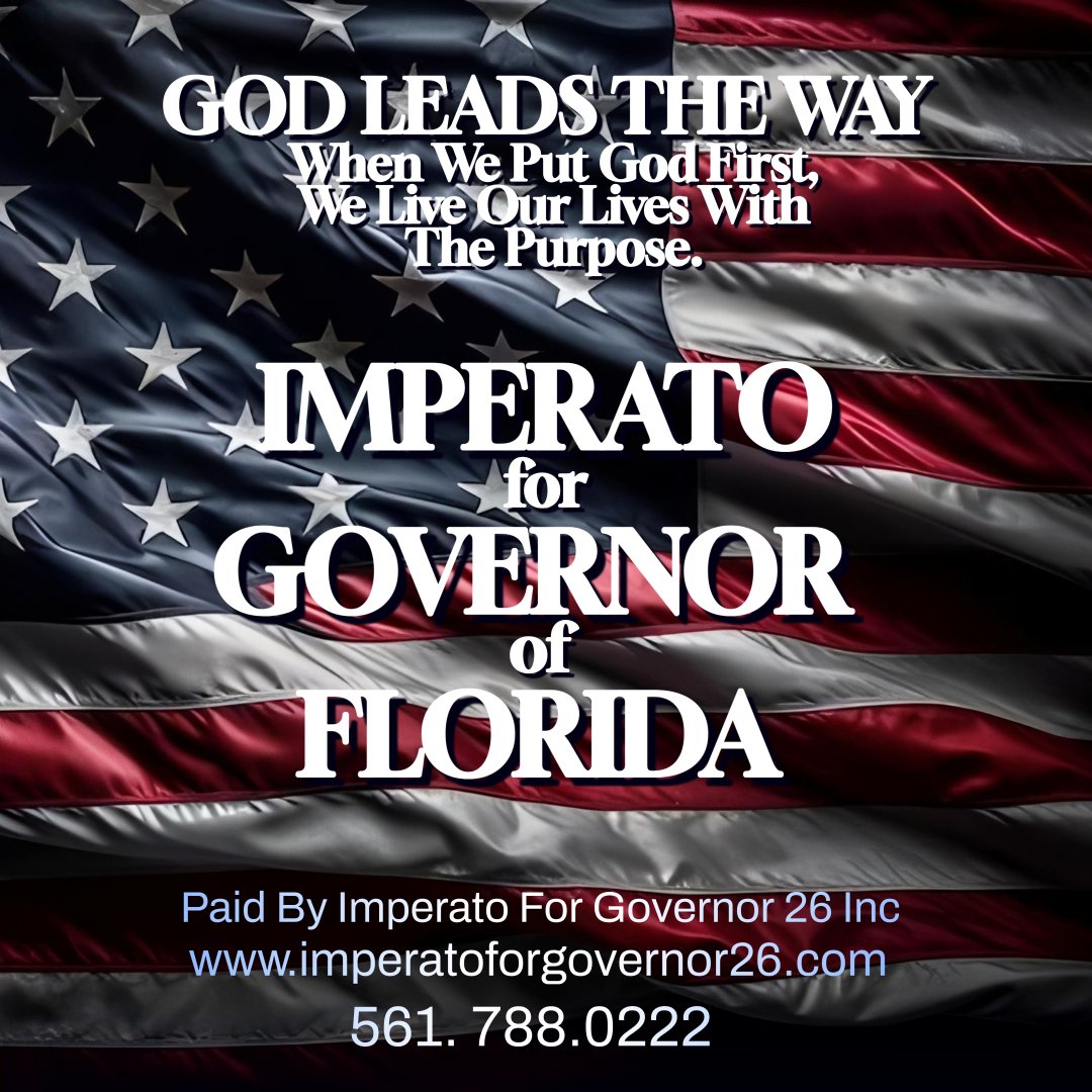 Imperato for Governor of Florida