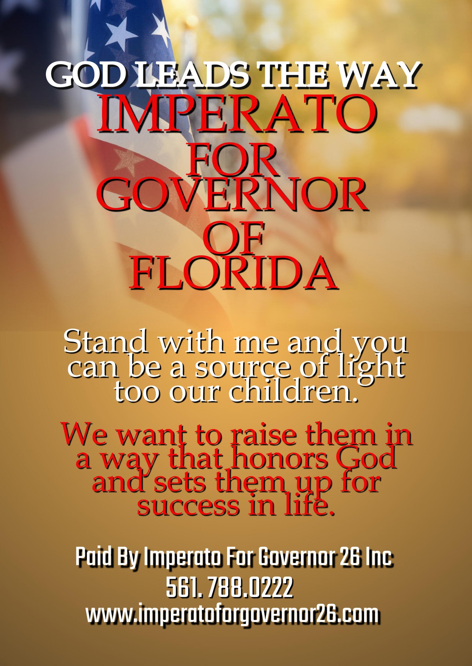 Imperato for Governor of Florida