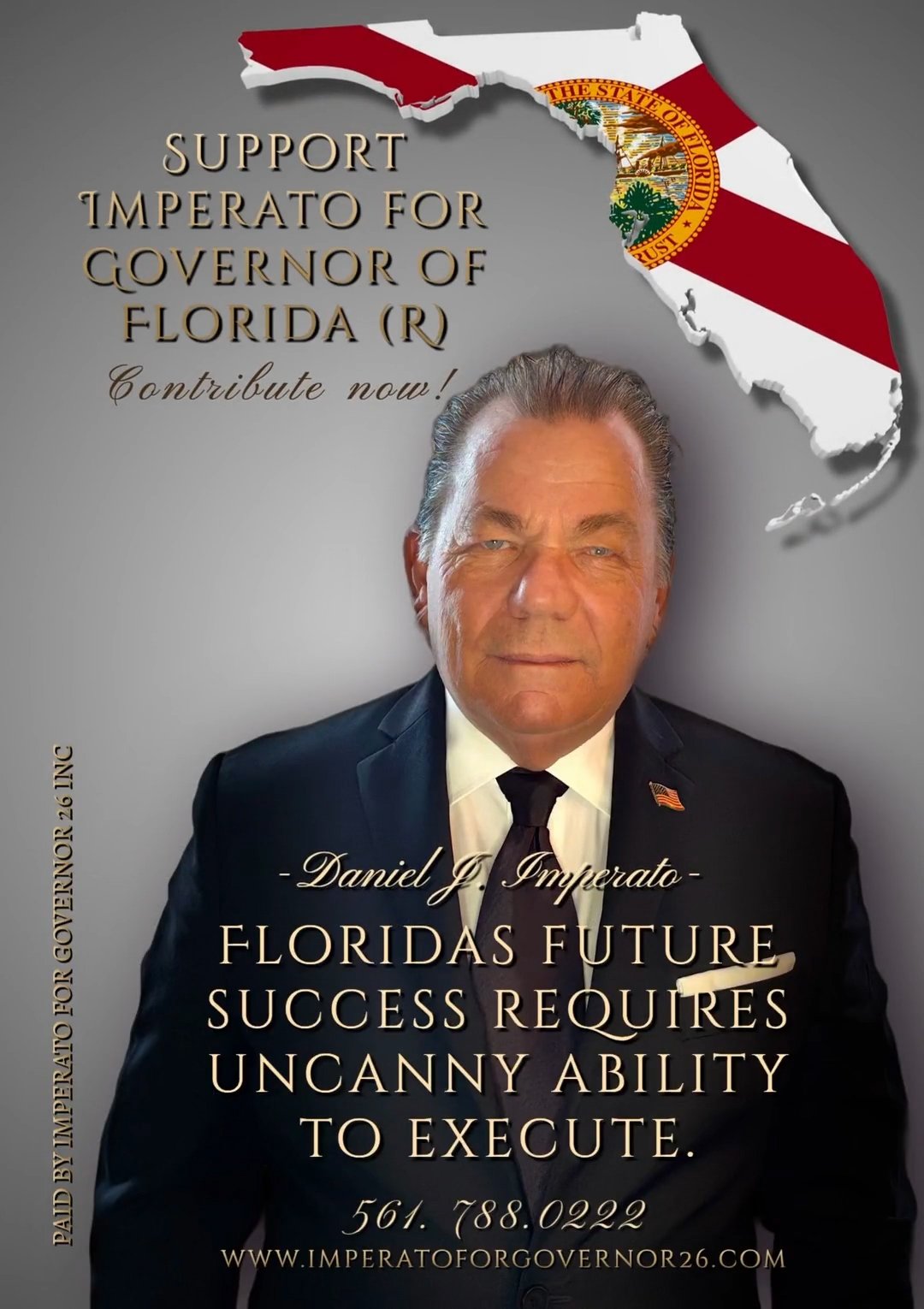 Support Imperato for Governor of Florida (R)